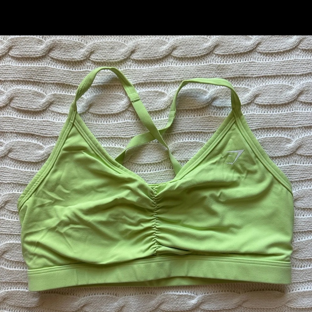 Gymshark Vibrant Green Sports Bra